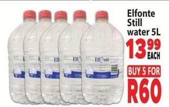 Elfonte Still Water 5L