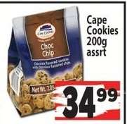 Cape Cookies 200g assrt