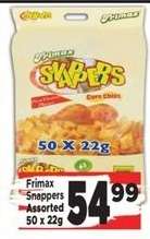 Frimax Snappers Assorted 50 x 22g