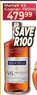 Martell VS Cognac 750ml