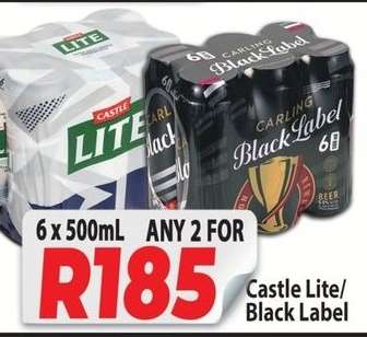 Castle Lite/Black Label