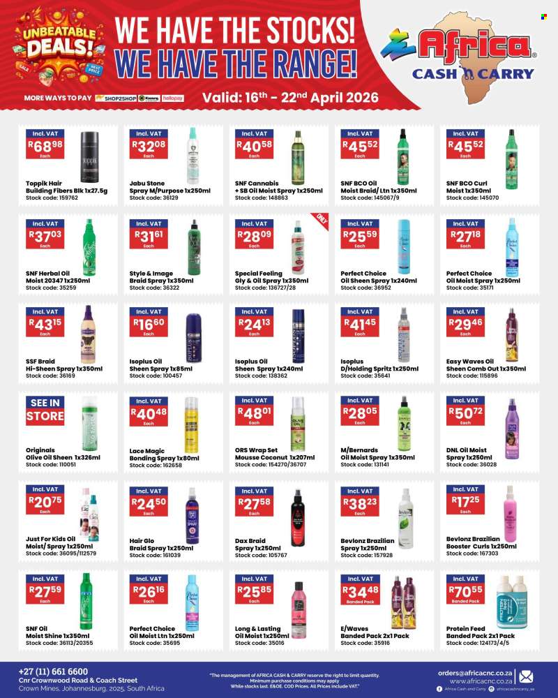 Africa Cash & Carry catalogue  - 16/04/2026 - 22/04/2026.