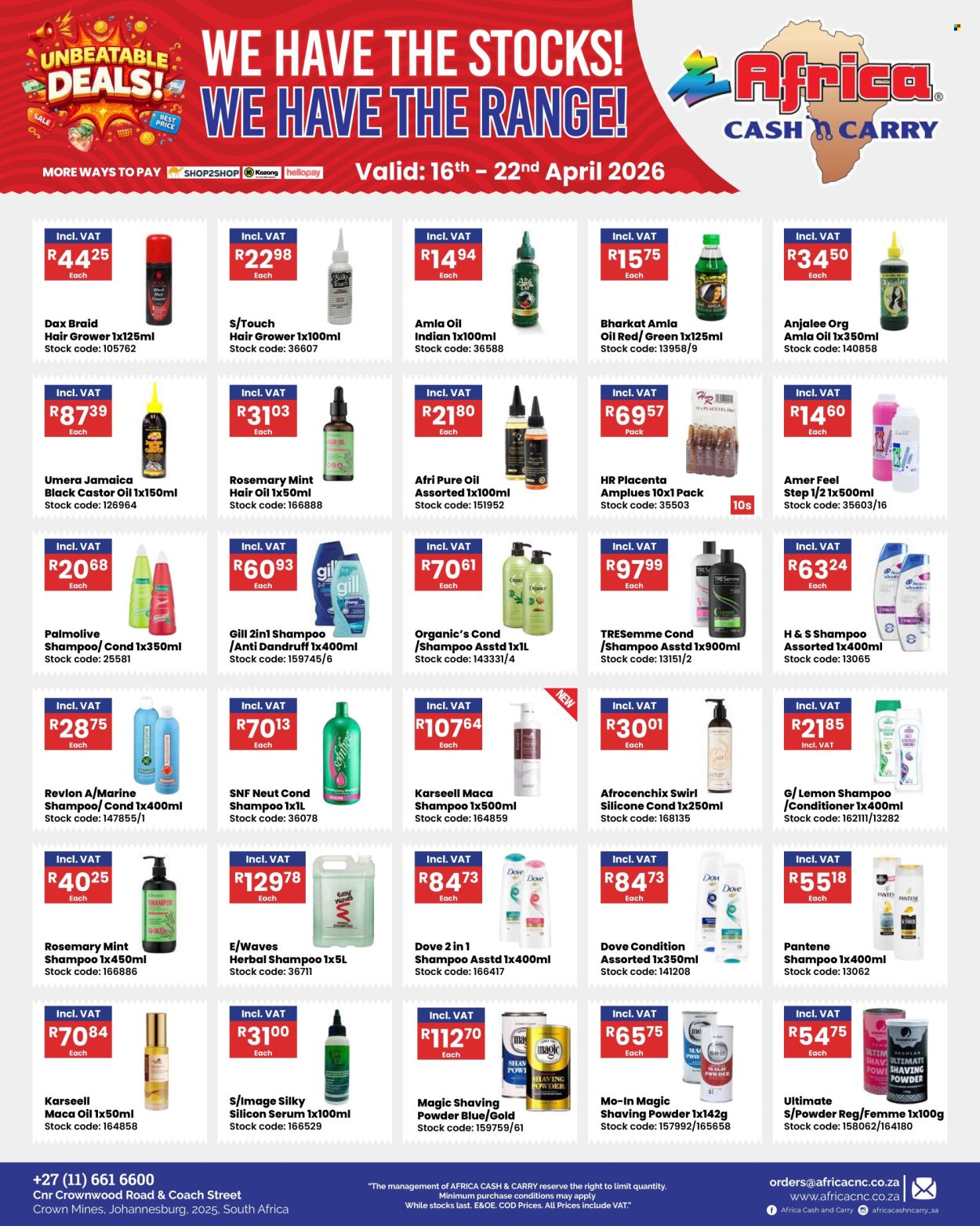 Africa Cash & Carry specials - 16/04/2026 - 22/04/2026. Page 2
