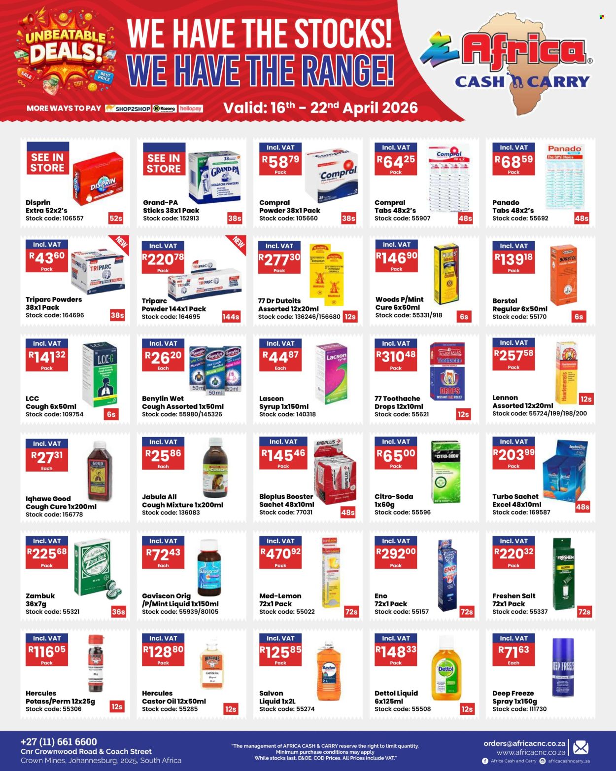 Africa Cash & Carry specials - 16/04/2026 - 22/04/2026. Page 8
