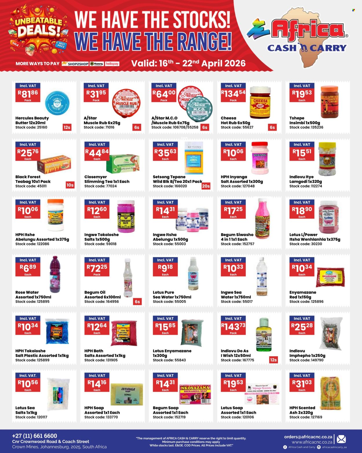 Africa Cash & Carry specials - 16/04/2026 - 22/04/2026. Page 14