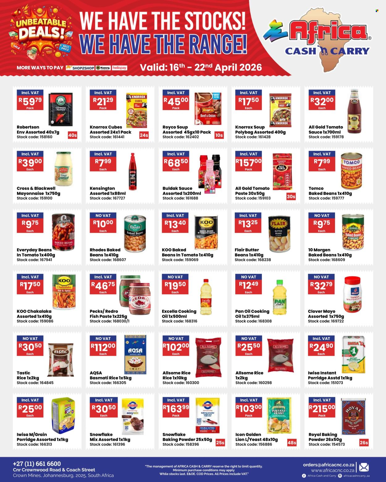 Africa Cash & Carry specials - 16/04/2026 - 22/04/2026. Page 18