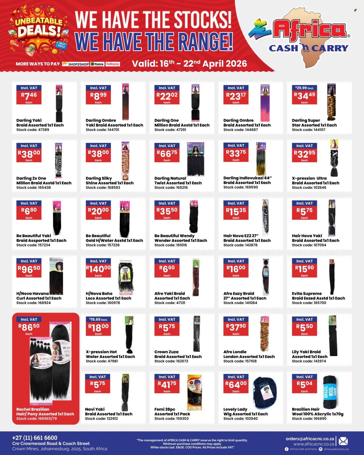 Africa Cash & Carry specials - 16/04/2026 - 22/04/2026. Page 20