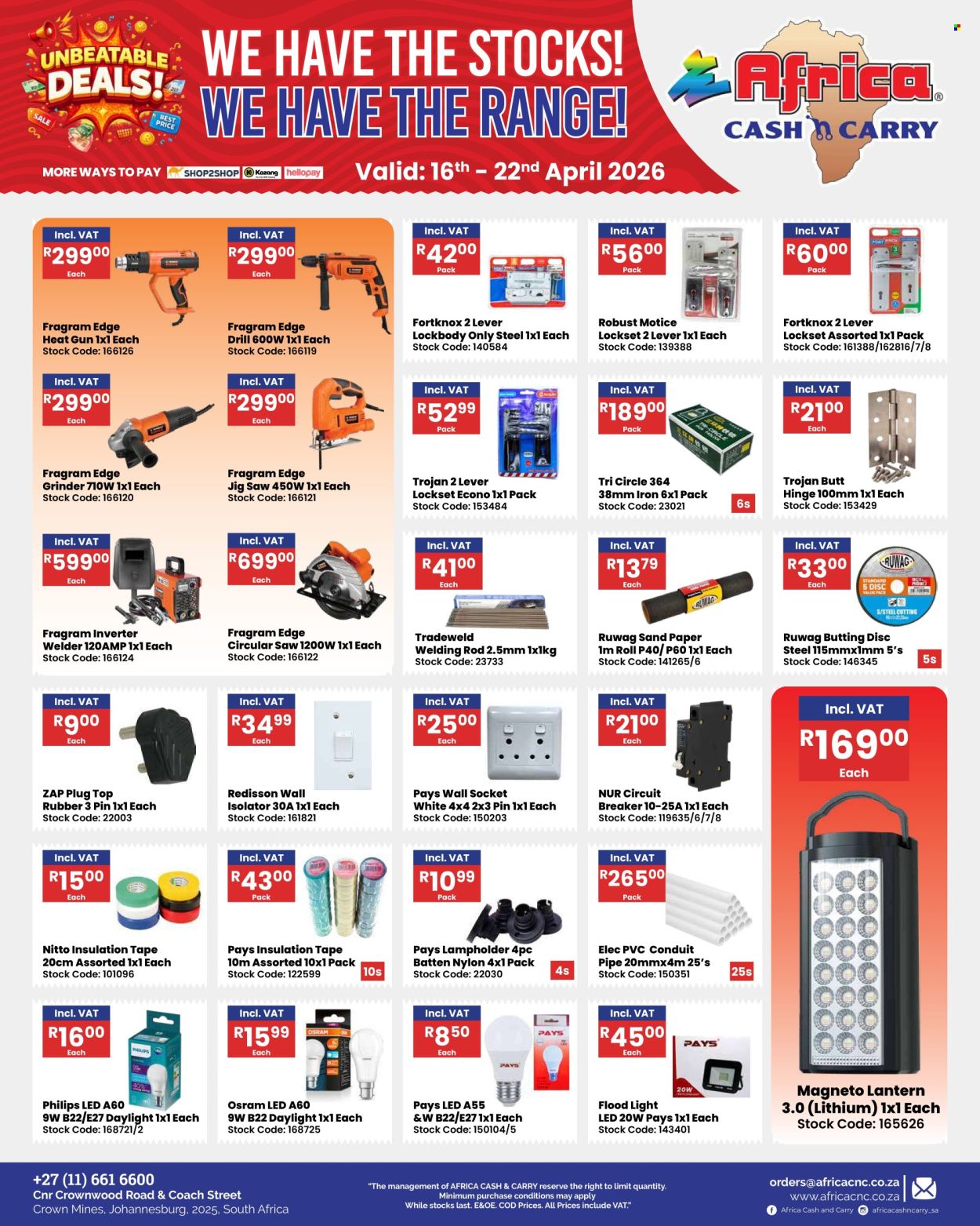 Africa Cash & Carry specials - 16/04/2026 - 22/04/2026. Page 24