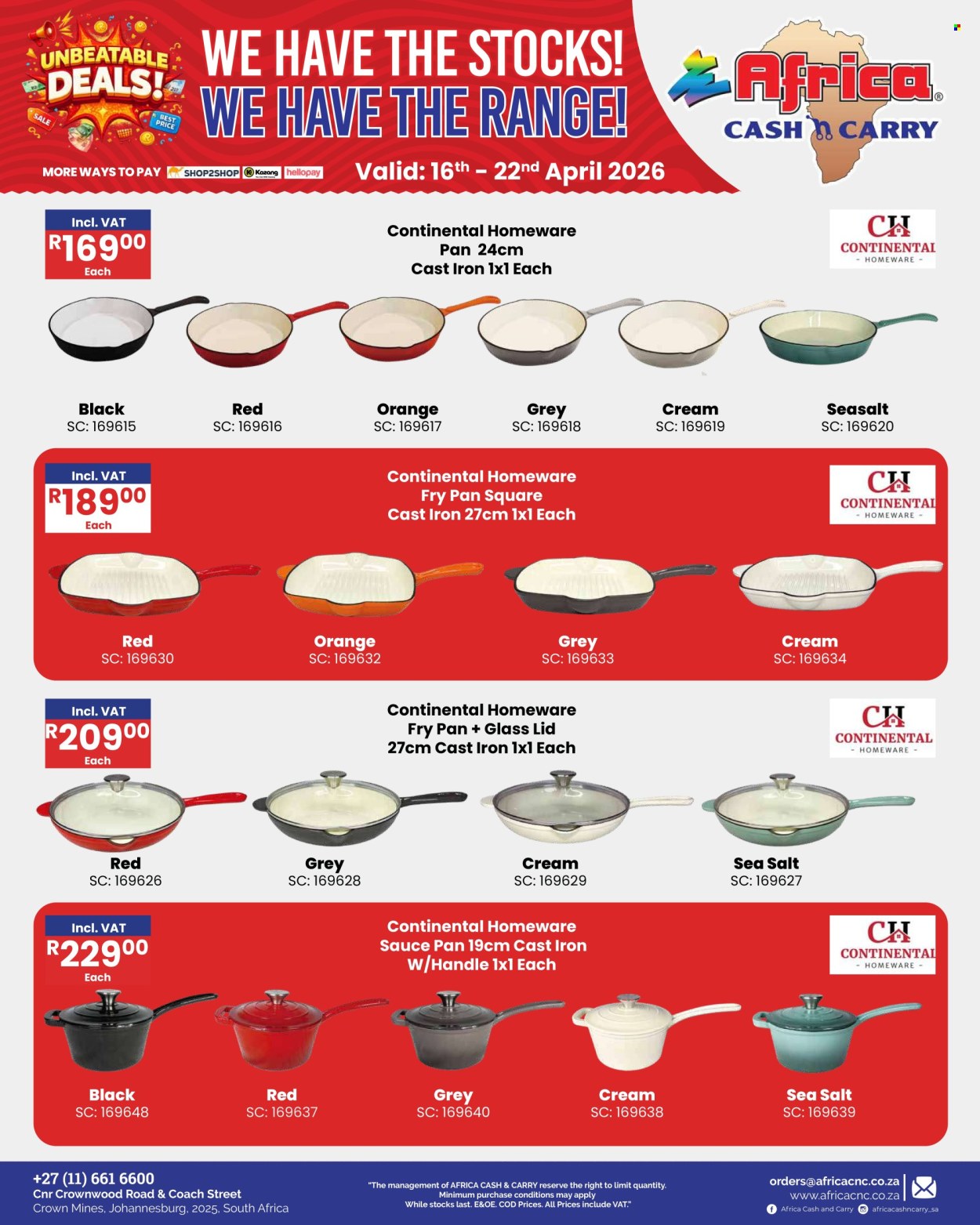 Africa Cash & Carry specials - 16/04/2026 - 22/04/2026. Page 28