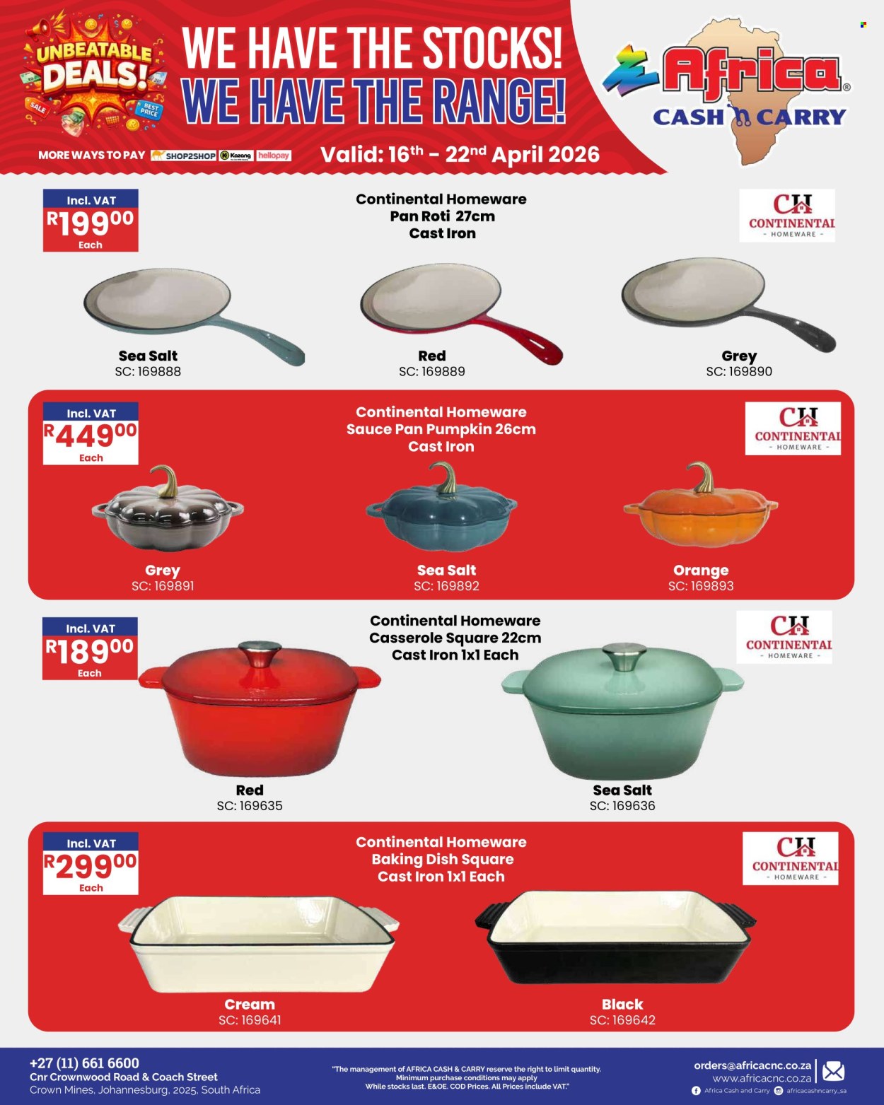 Africa Cash & Carry specials - 16/04/2026 - 22/04/2026. Page 30