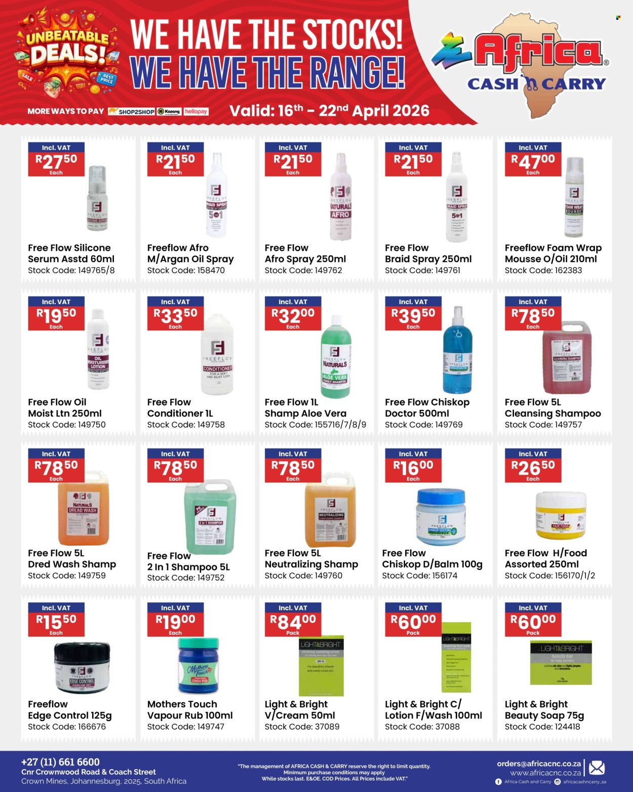 Africa Cash & Carry specials - 16/04/2026 - 22/04/2026. Page 37