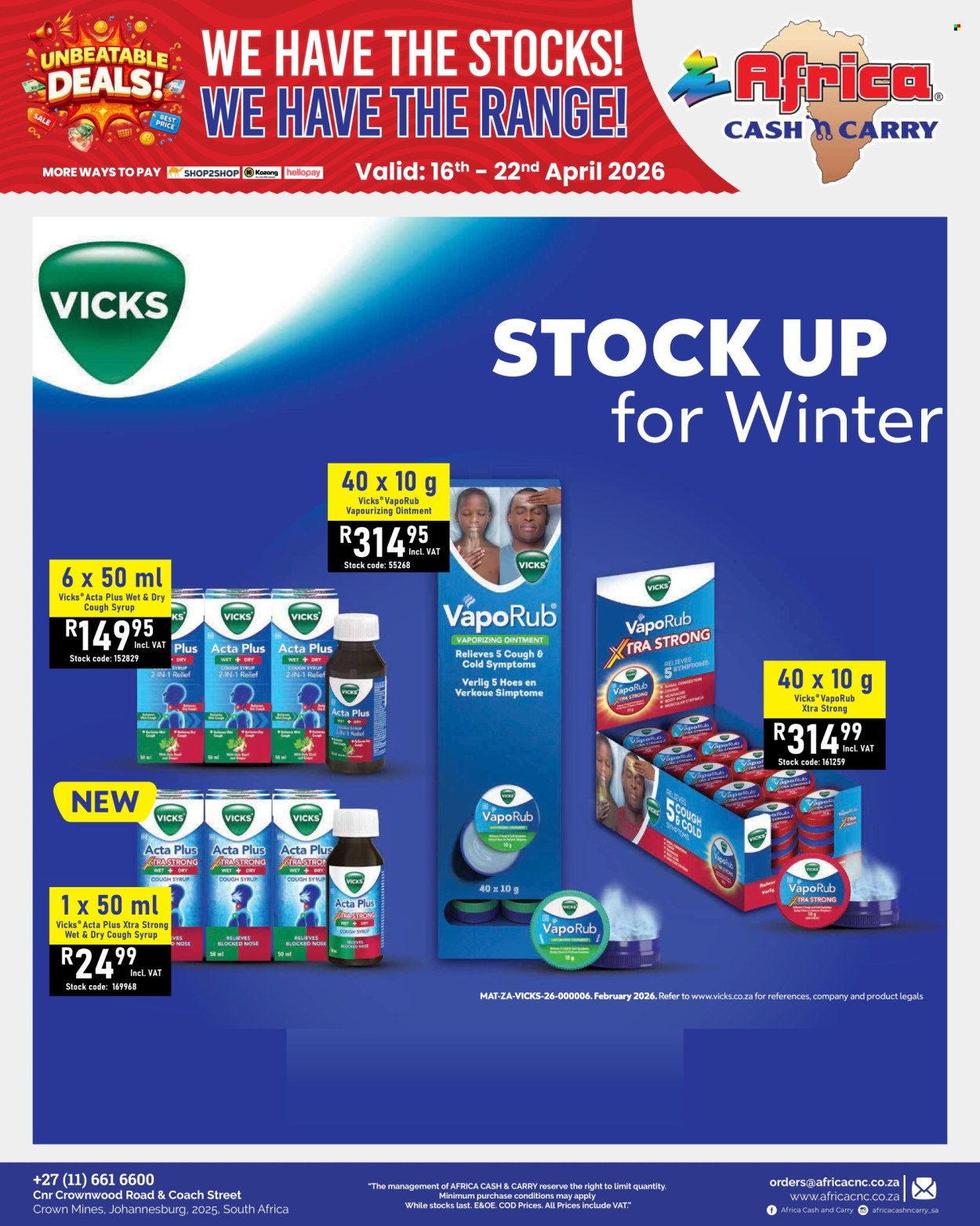 Africa Cash & Carry specials - 16/04/2026 - 22/04/2026. Page 47