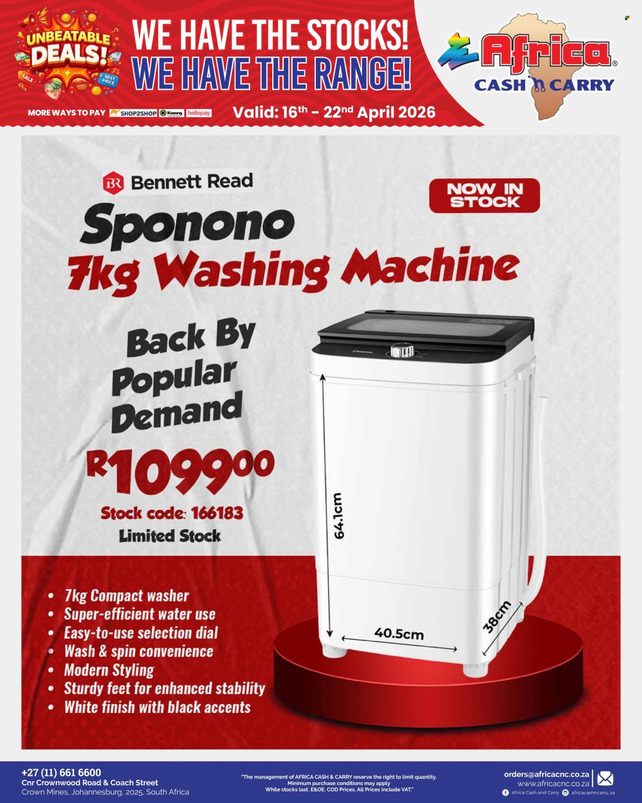 Africa Cash & Carry specials - 16/04/2026 - 22/04/2026. Page 49