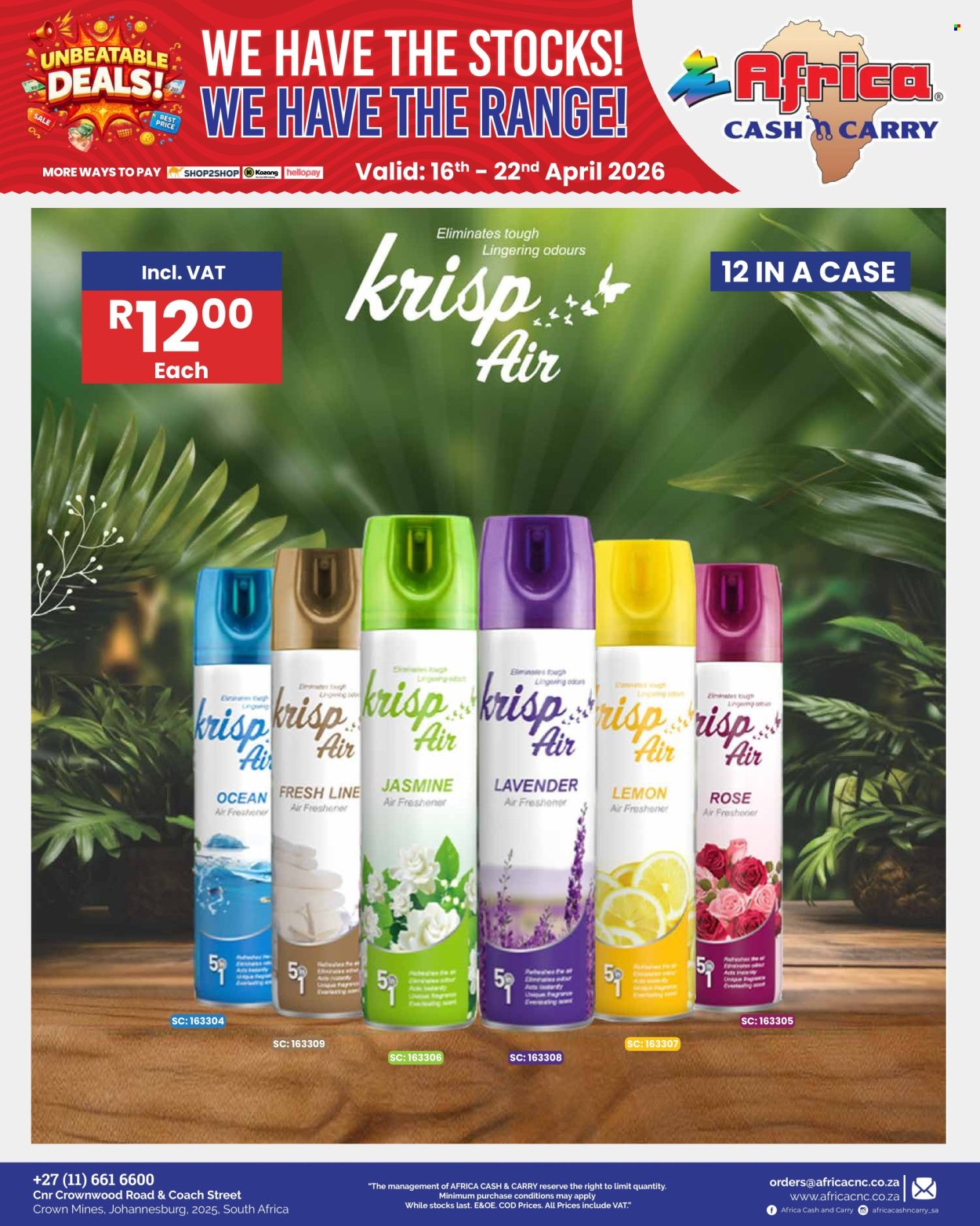 Africa Cash & Carry specials - 16/04/2026 - 22/04/2026. Page 50