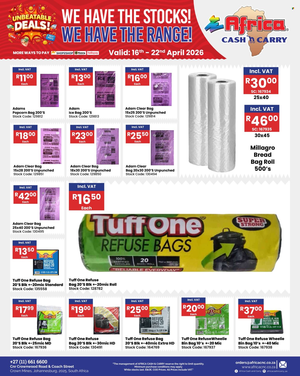 Africa Cash & Carry specials - 16/04/2026 - 22/04/2026. Page 52
