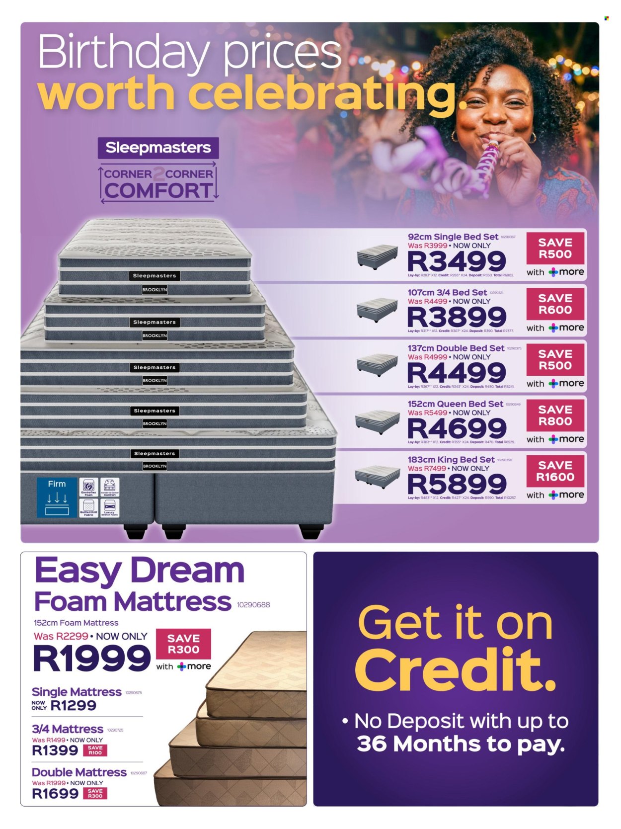 Sleepmasters specials - 16/04/2026 - 20/05/2026. Page 2