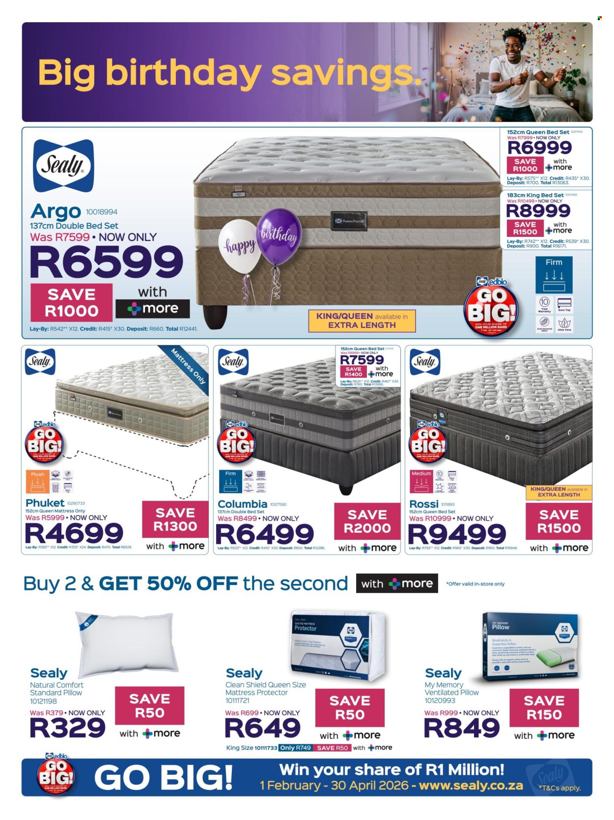 Sleepmasters specials - 16/04/2026 - 20/05/2026. Page 6