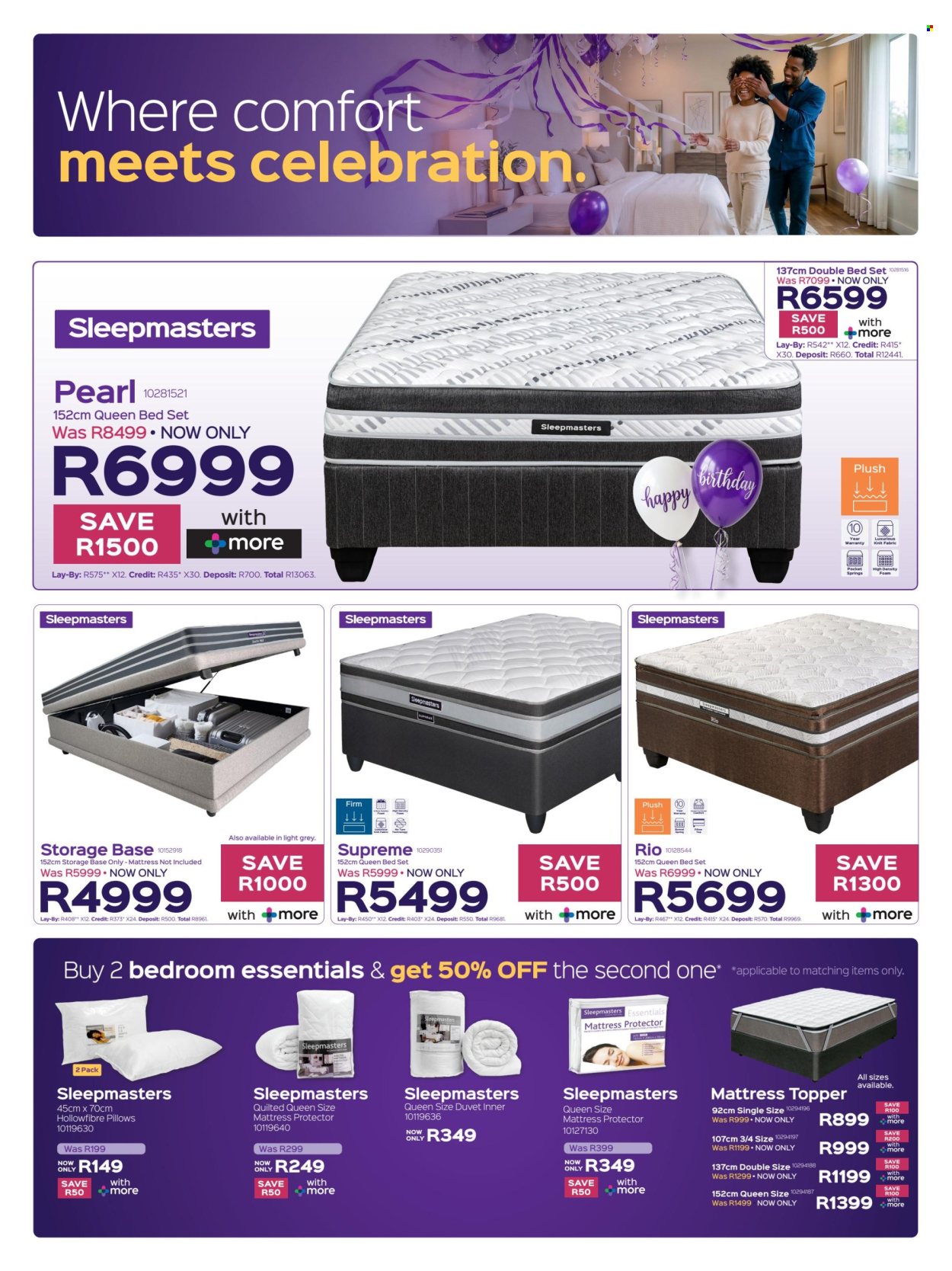Sleepmasters specials - 16/04/2026 - 20/05/2026. Page 9