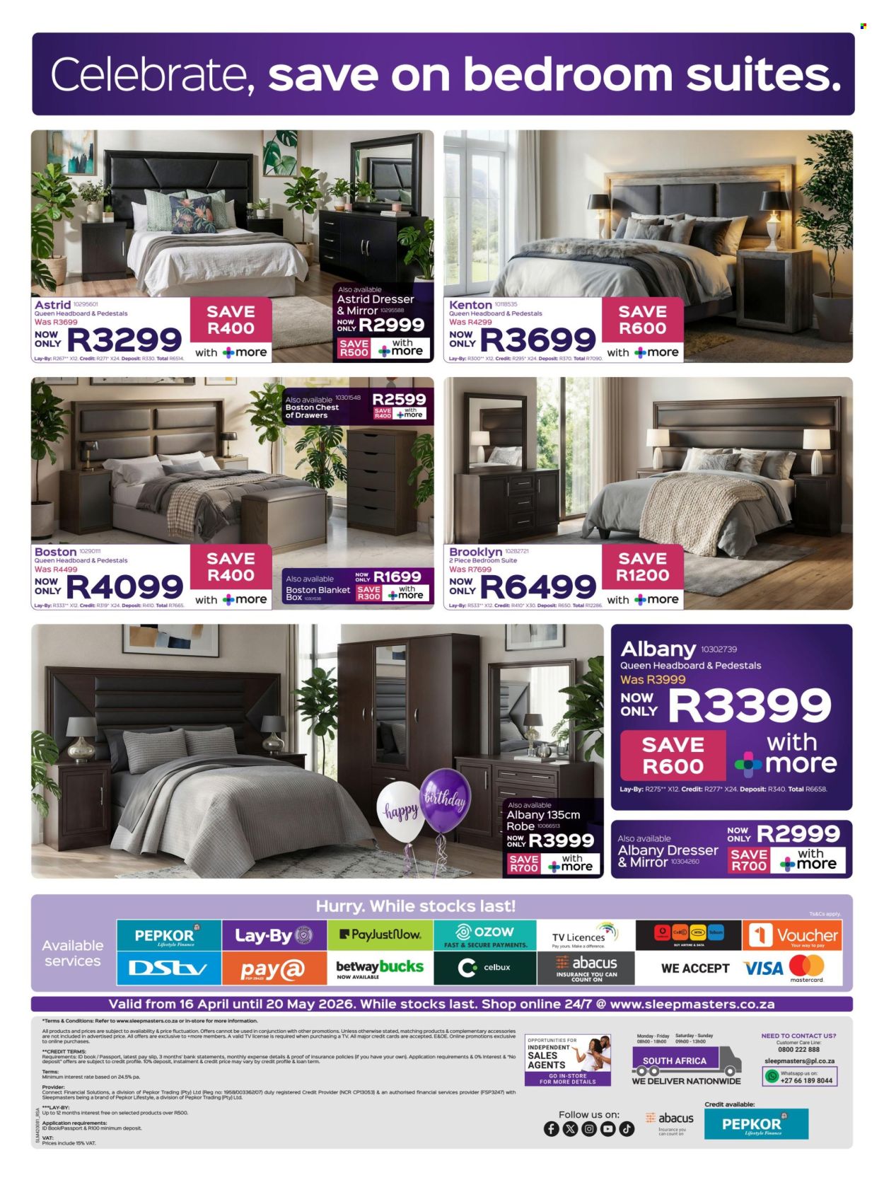 Sleepmasters specials - 16/04/2026 - 20/05/2026. Page 12