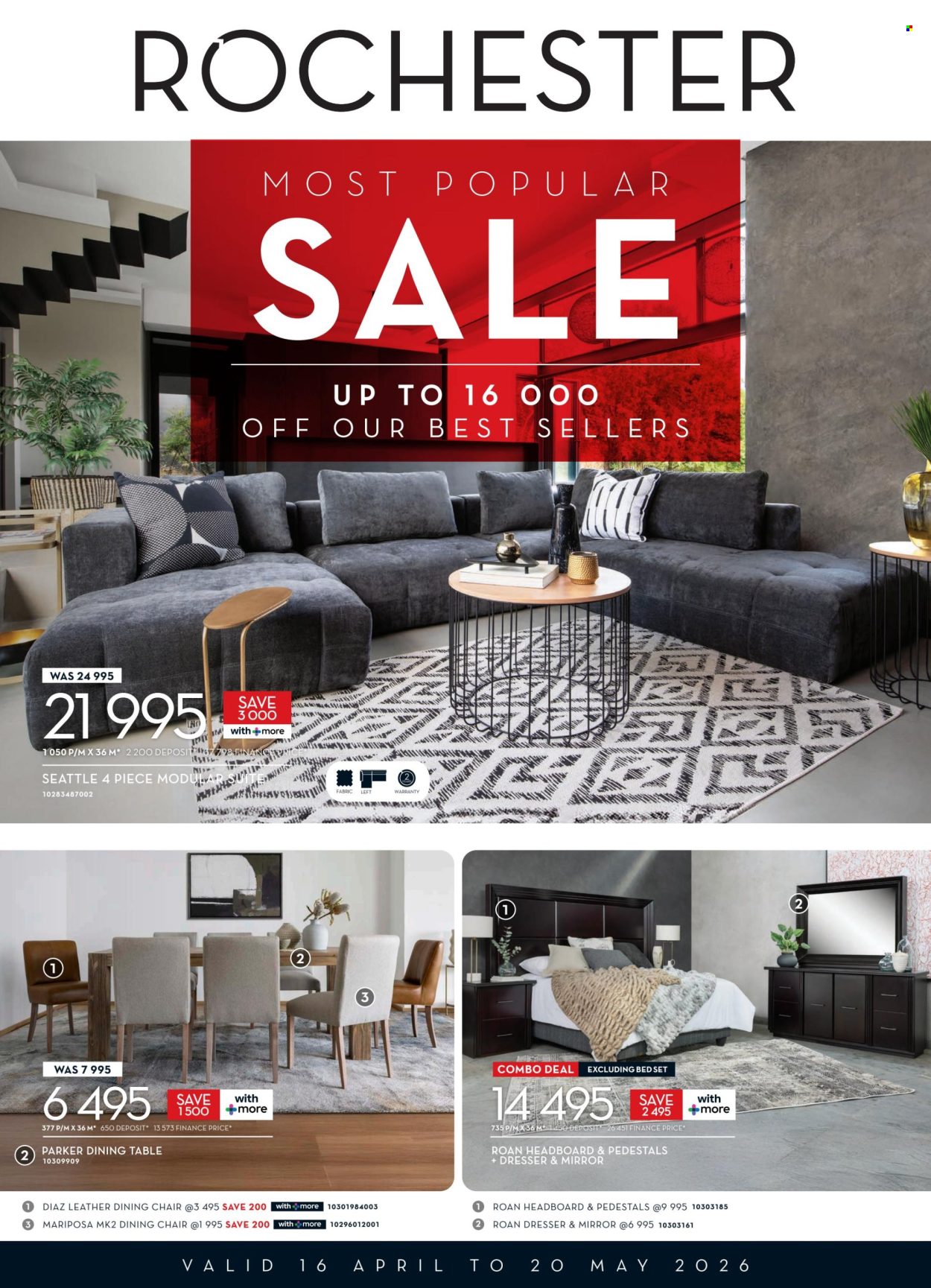Rochester specials - 16/04/2026 - 20/05/2026. Page 1