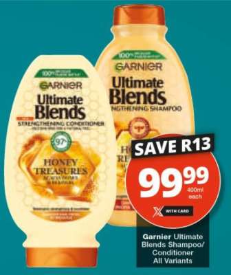 Garnier Ultimate Blends Shampoo/Conditioner