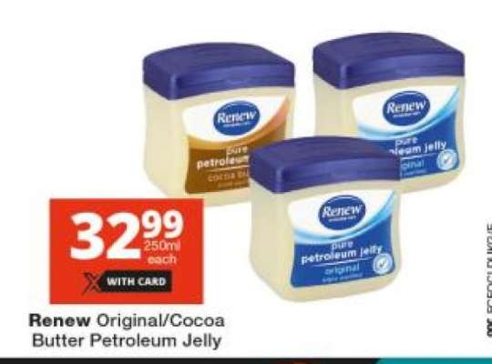 Renew Original/Cocoa Butter Petroleum Jelly