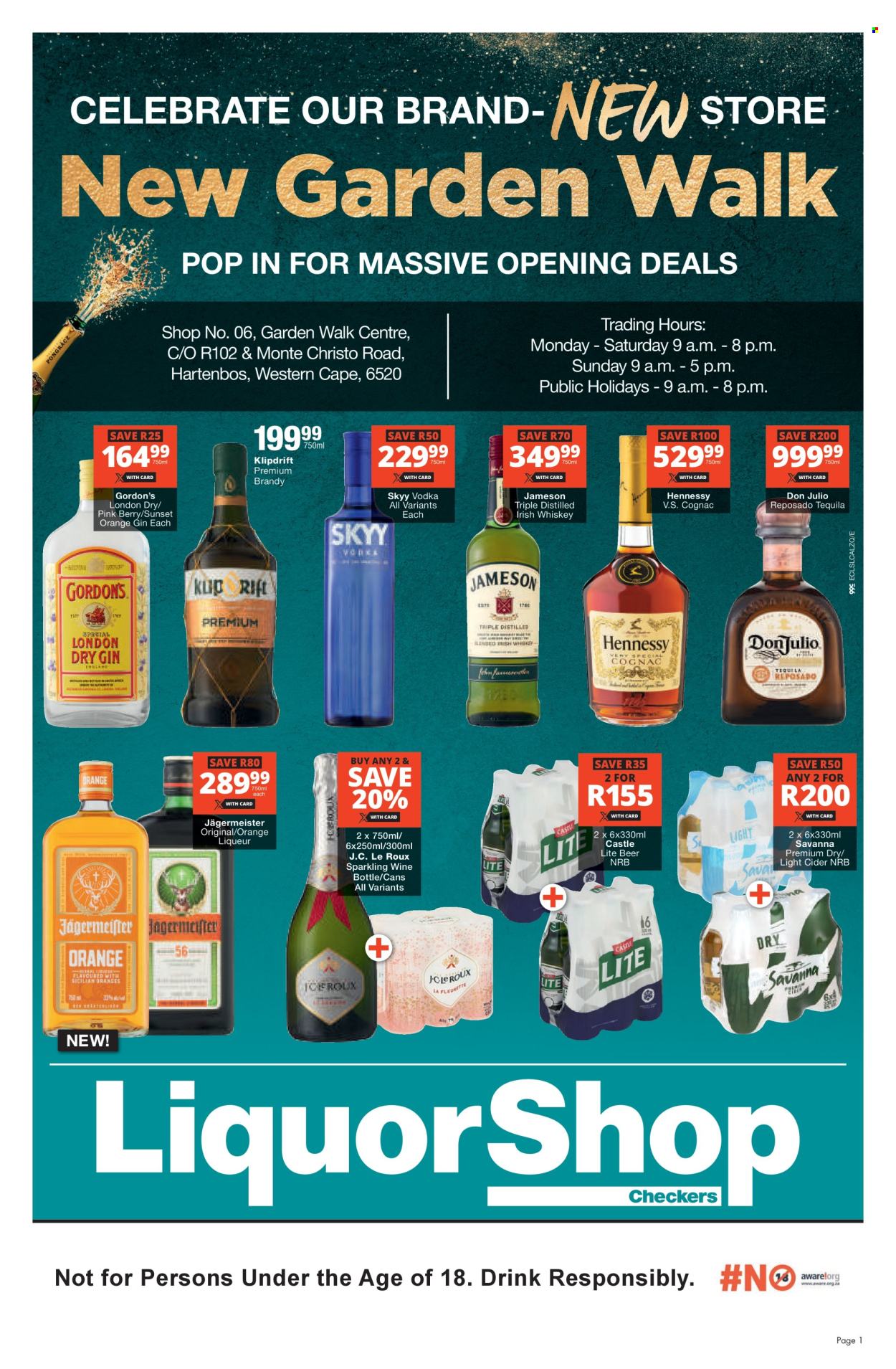 Checkers specials - 16/04/2026 - 03/05/2026. Page 1