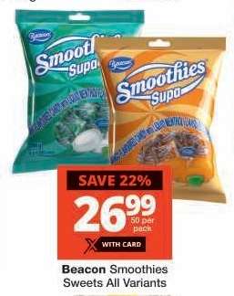 Beacon Smoothies Sweets All Variants