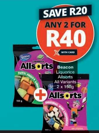 BEACON LIQUORICE ALLSORTS