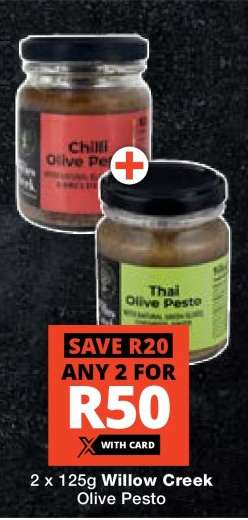 Willow Creek Olive Pesto