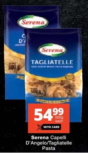Serena Capelli D’Angelo/Tagliatelle Pasta