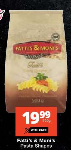 Fatti's & Moni's Pasta Shapes