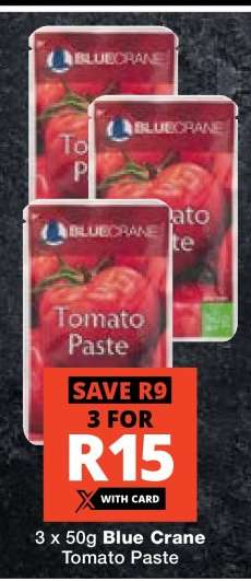 Blue Crane Tomato Paste