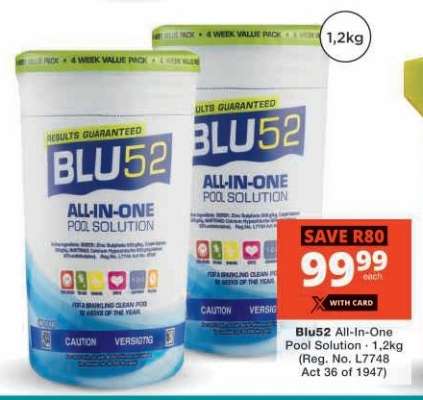 BLU52 All-in-One Pool Solution