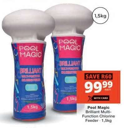 Pool Magic Brilliant Multi-Function Chlorine Feeder