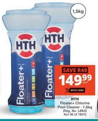 HTH Floater+ Chlorine Pool Cleaner