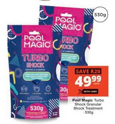 Pool Magic Turbo Shock Granular Shock Treatment