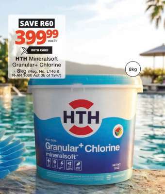 HTH Mineralsoft Granular+ Chlorine