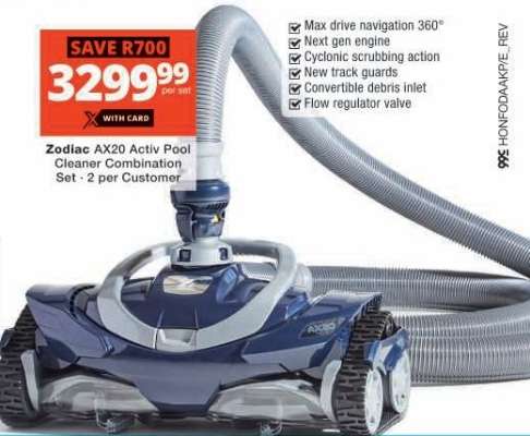 Zodiac AX20 Activ Pool Cleaner Combination Set