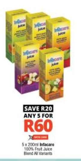 Infacare 100% Fruit Juice