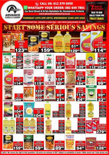 Advance Cash & Carry catalogue  - 16/04/2026 - 22/04/2026.
