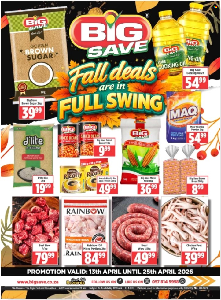 Big Save specials - 13/04/2026 - 25/04/2026. Page 1