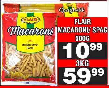 FLAIR MACARONI/ SPAG
