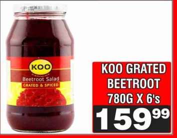 KOO Grated Beetroot