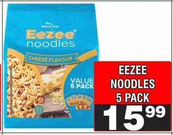 EEZEE NOODLES 5 PACK