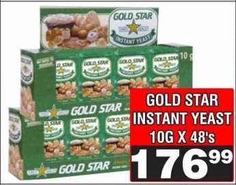 GOLD STAR INSTANT YEAST 10G X 48's