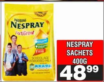 NESPRAY SACHETS 400G
