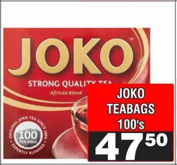 JOKO TEABAGS 100's