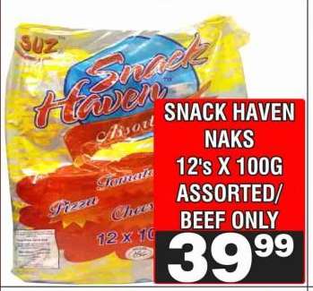 SNACK HAVEN NAKS