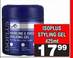 ISOPLUS STYLING GEL 425ml